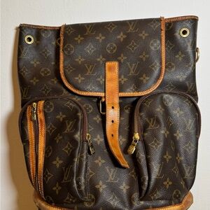 Louis Vuitton Dark Brown Monogram Backpack